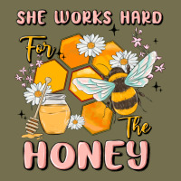 She Works Hard For The Honey Vintage Hoodie | Teevron