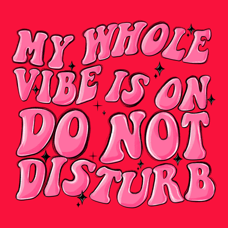My Whole Vibes On Do Not Disturb Classic Tee by MaliasSmallBusiness | Teevron
