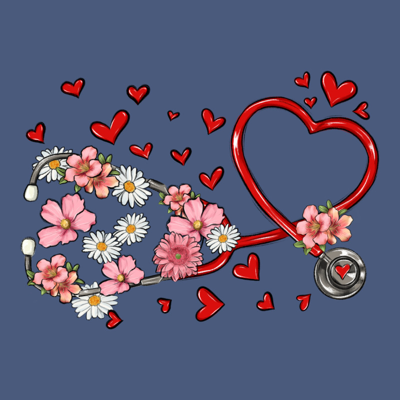 Valentine's Day Stethoscope Vintage Hoodie by MaliasSmallBusiness | Teevron