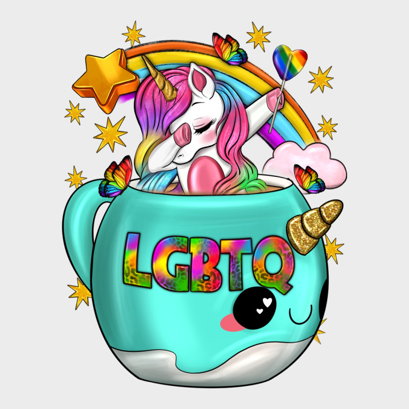Lgbtq Unicorn And Narwhal Mug Urban Hoodie by BundleAndBundleShop | Teevron