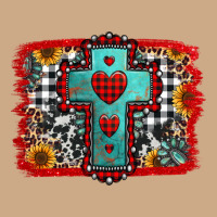 Christmas Cross With Background Vintage Hoodie | Teevron