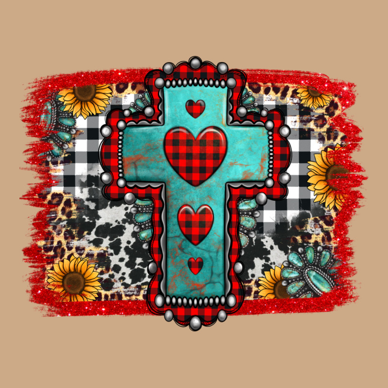 Christmas Cross With Background Vintage Hoodie by Jasminsmagicworld | Teevron