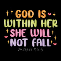 God Is Within Her She Will Not Fall Urban Heavy Tee | Teevron