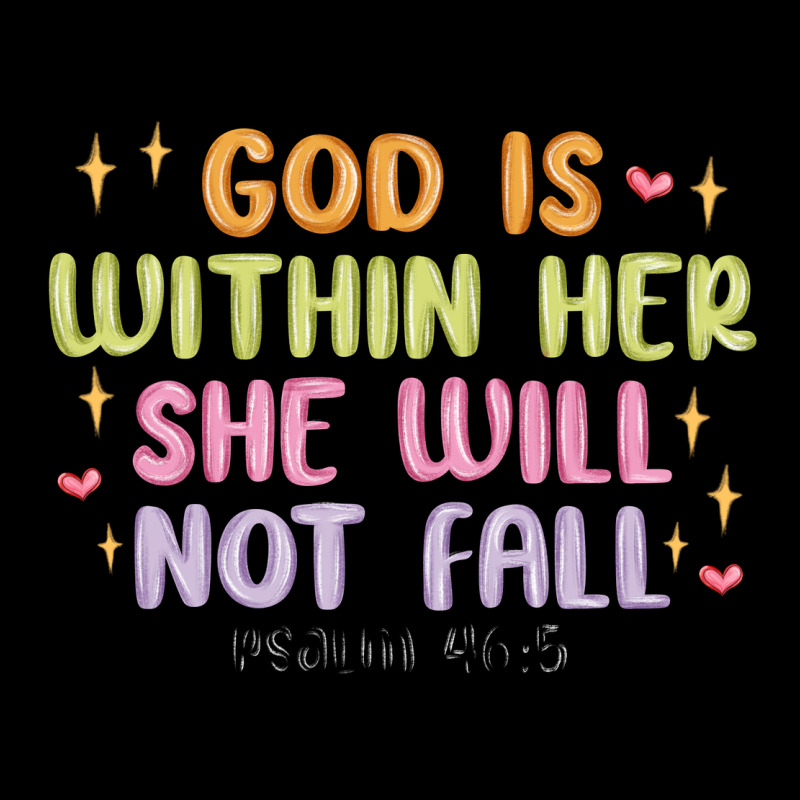 God Is Within Her She Will Not Fall Urban Heavy Tee by MaliasSmallBusiness | Teevron