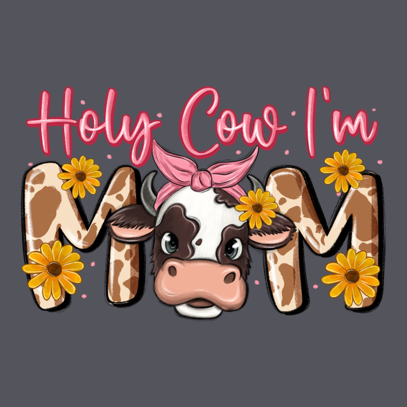 Holy Cow I'm Mom Vintage Hoodie by MaliasSmallBusiness | Teevron
