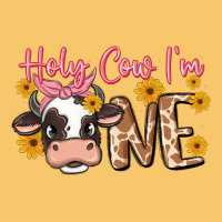 Holy Cow I'm One Vintage Hoodie | Teevron