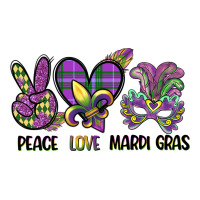 peace love mardi gras | Teevron