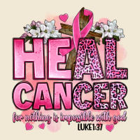 Heal Cancer For Nothing Is Impossible With God Luk Premium Tee | Teevron