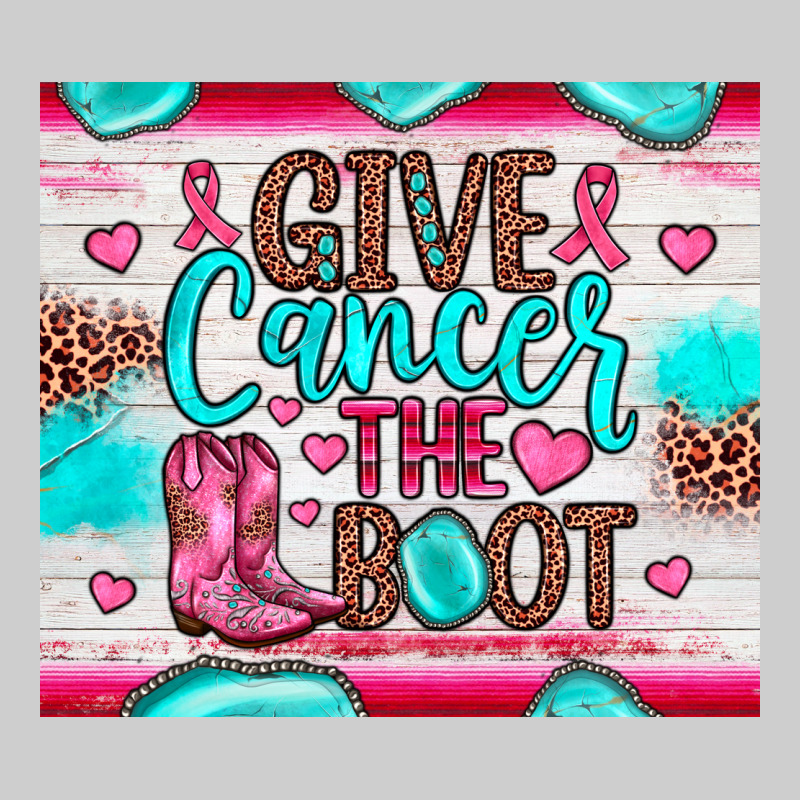 Give Cancer The Boot Premium Tee by JahusDesignShop | Teevron