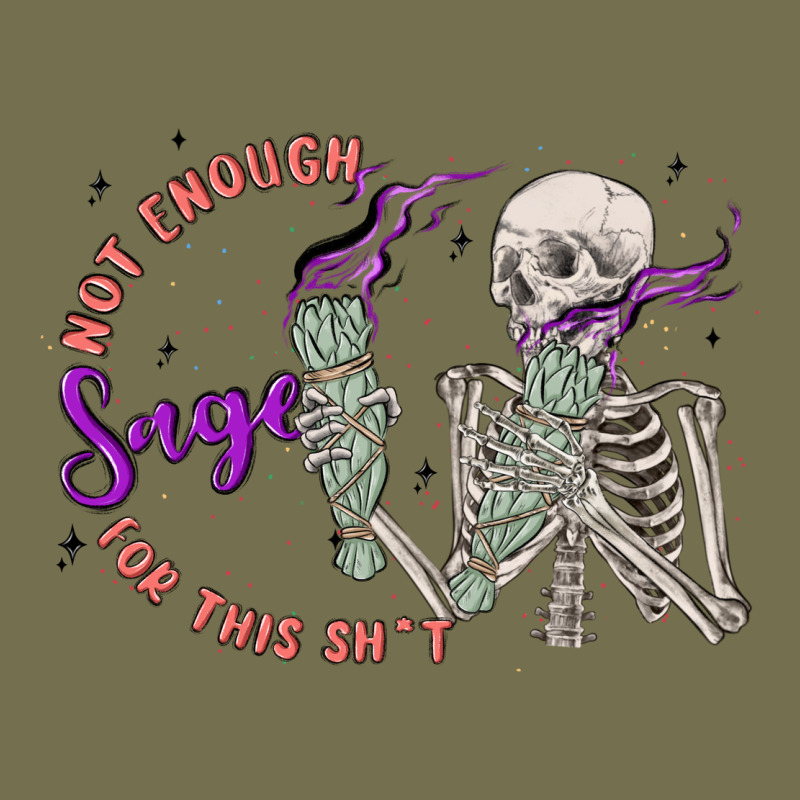 Not Enough Sage For This Sht Vintage Hoodie by MaliasSmallBusiness | Teevron