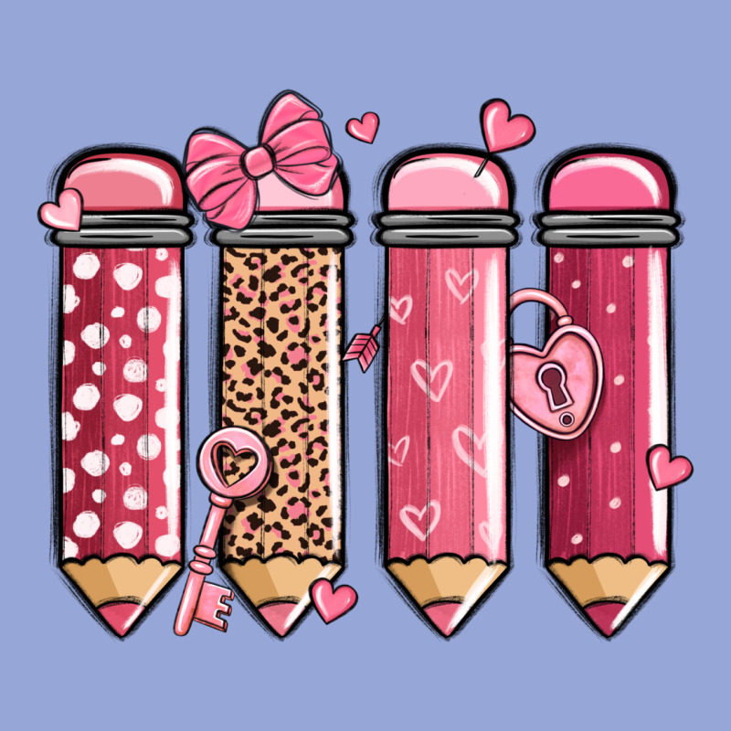 Valentine' Day Teacher School Pencils Classic Tee by MaliasSmallBusiness | Teevron