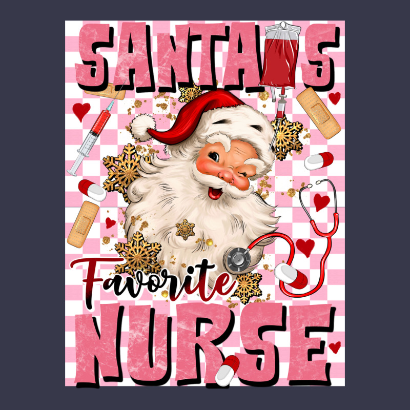 Santas Favorite Nurse Long Sleeve Tee by MaliasSmallBusiness | Teevron