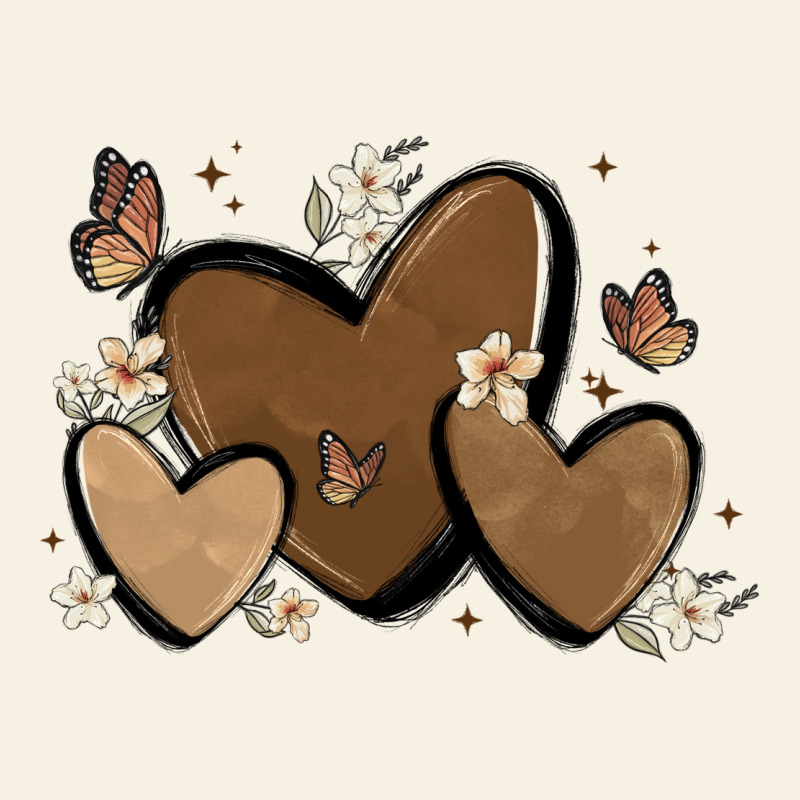 Melanin Hearts Vintage Tee by MaliasSmallBusiness | Teevron