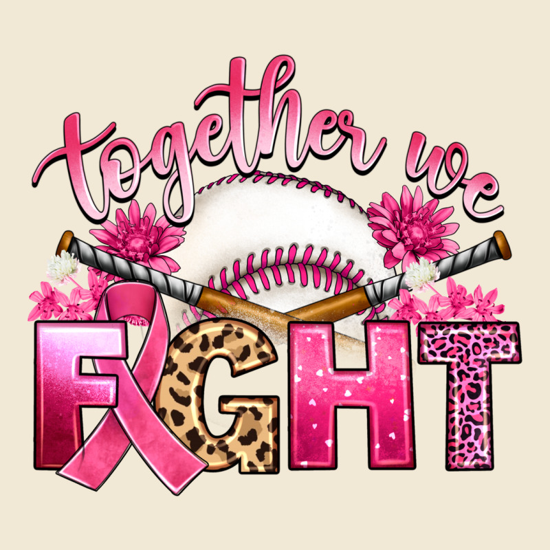 Breast Cancer Together We Fight With Baseball Premium Tee by Artiststas | Teevron