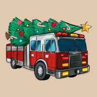 Christmas Fire Truck Heavyweight Sweatshirt | Teevron