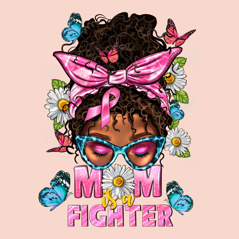 Mom Is A Fighter And Afro Messy Bun Mom Urban Hoodie by BundleAndBundleShop | Teevron
