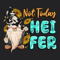Not Today Heifer Cow Gnome Vintage Tee | Teevron