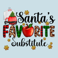 Santa's Favorite Substitute Ladies Tee | Teevron