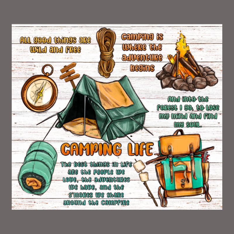 Camping Life Classic Tee by MaliasSmallBusiness | Teevron