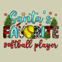 Santa S Favorite Softball Player Heavy Core Tee | Teevron