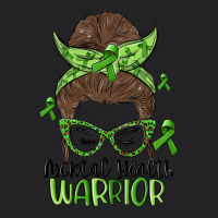 Messy Bun Mental Health Warrior Vintage Tee | Teevron