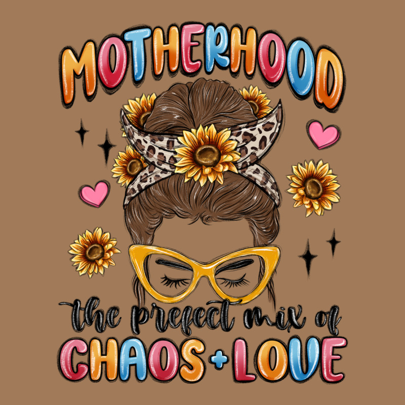 Motherhood The Perfect Mix Of Chaos And Love Classic Tee by MaliasSmallBusiness | Teevron