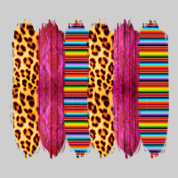 Pink Leopard Serape Brush Strokes Premium Tee | Teevron