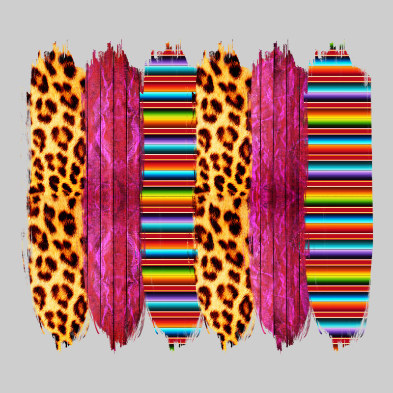 Pink Leopard Serape Brush Strokes Premium Tee by Bettercallsaul | Teevron