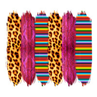 Pink Leopard Serape Brush Strokes | Teevron