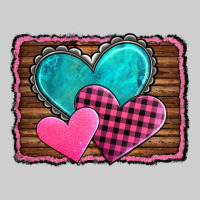 Valentine's Day Hearts Turquoise Heart Premium Tee | Teevron