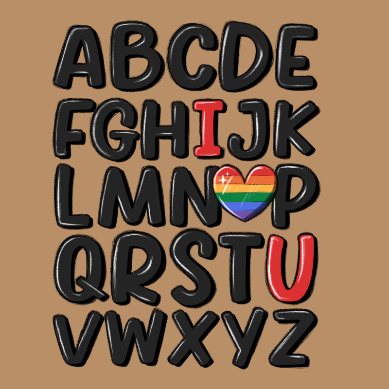 Pride Alphabet Vintage Hoodie by MaliasSmallBusiness | Teevron