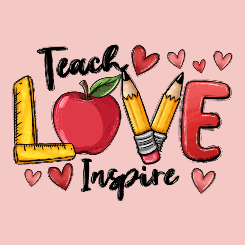 Teach Love Inspire Urban Heavy Tee by MaliasSmallBusiness | Teevron