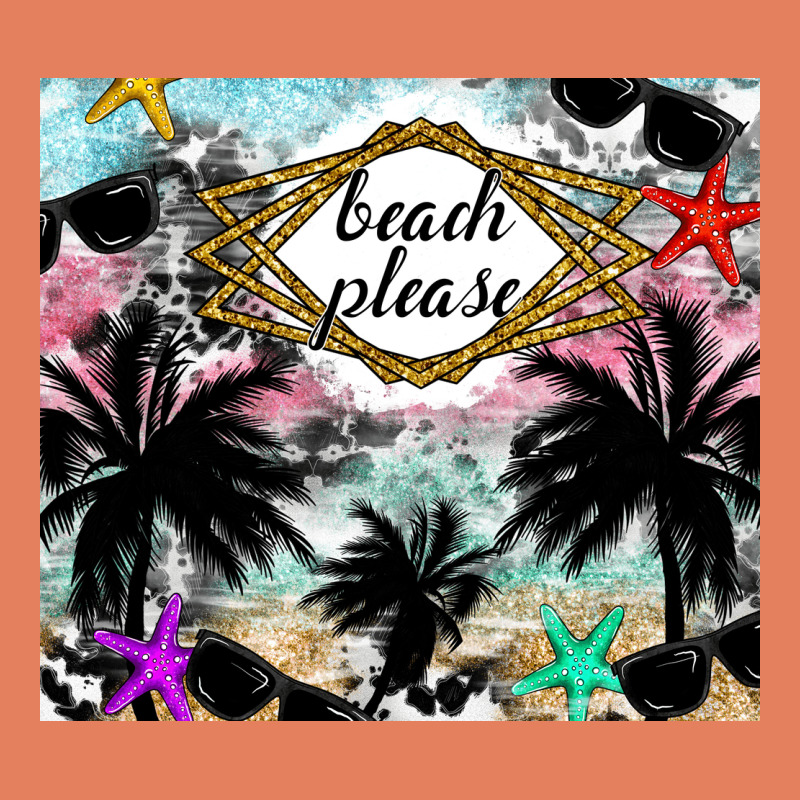 Beach Please Classic Tee by CowhideDigitalArt | Teevron