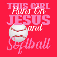 This Girl Jesus And Softball Zipper Hoodie | Teevron