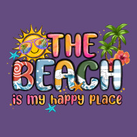 The Beach Is My Happy Place Vintage Hoodie | Teevron