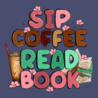 Sip Coffee Read Book Vintage Tee | Teevron