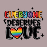 Everyone Deserves Love Vintage Hoodie | Teevron