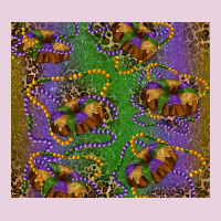 Mardi Gras King Cake Leopard Ladies Tee | Teevron