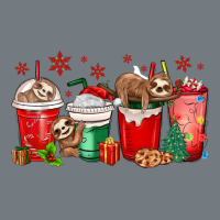 Christmas Sloth Coffee Cups Heavyweight Sweatshirt | Teevron
