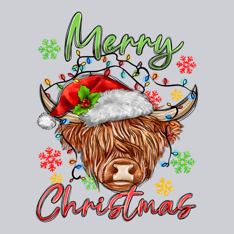 Merry Christmas Cow Heavyweight Sweatshirt by MaliasSmallBusiness | Teevron