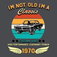Vintage 50th Birthday I'm Not Old I'm A Classic Born In 1970 Zipper Hoodie | Teevron