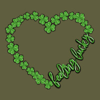 Shamrock Heart Felling Lucky Vintage Tee | Teevron