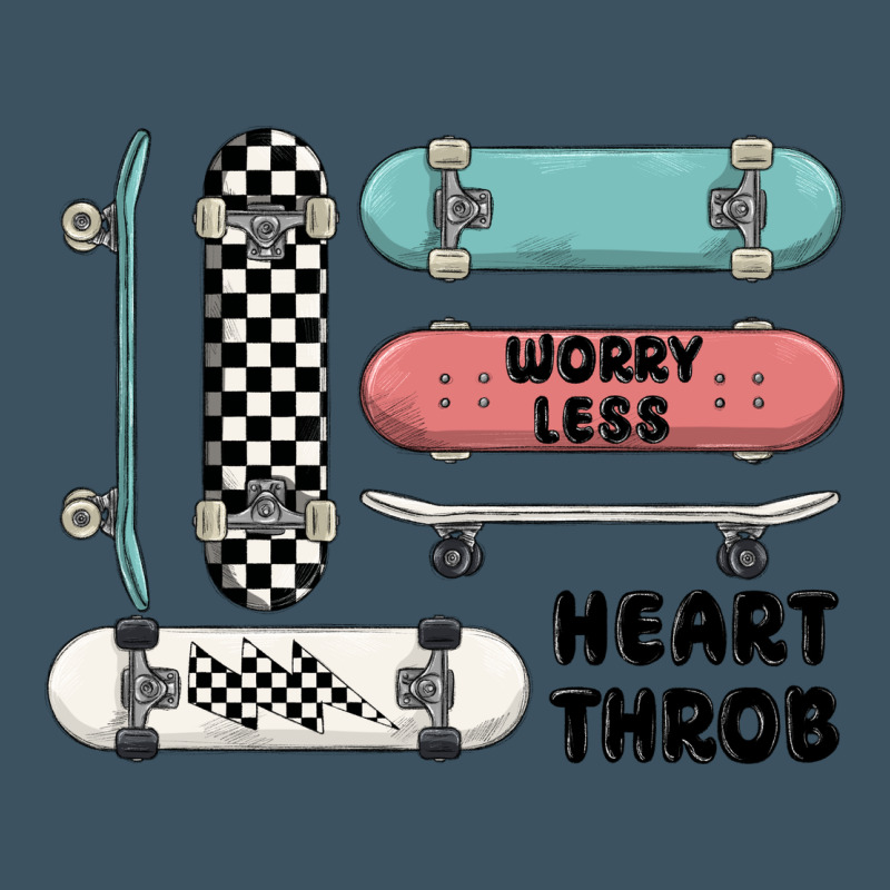 Worry Less Urban Heavy Tee by MaliasSmallBusiness | Teevron