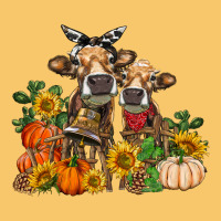 Fall Heifer Cows Vintage Hoodie | Teevron