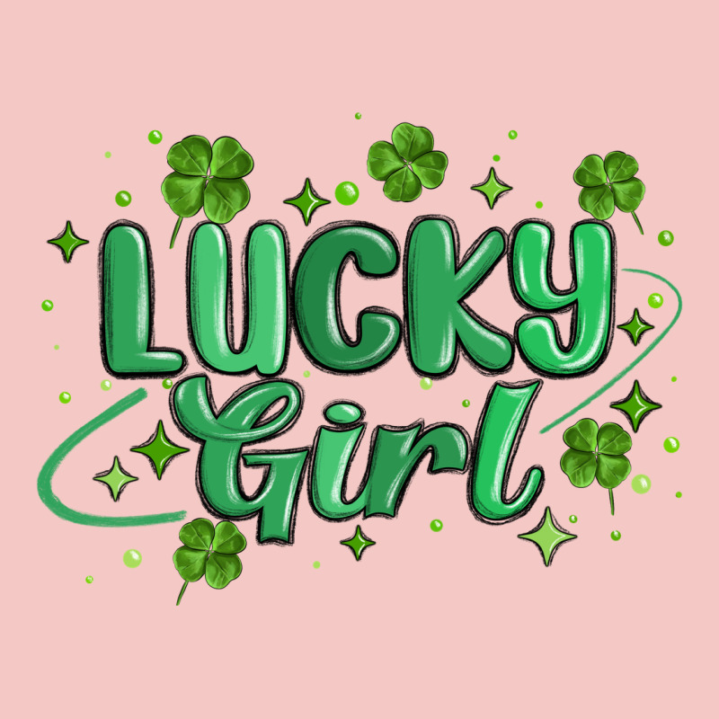 Lucky Girl Urban Heavy Tee by MaliasSmallBusiness | Teevron