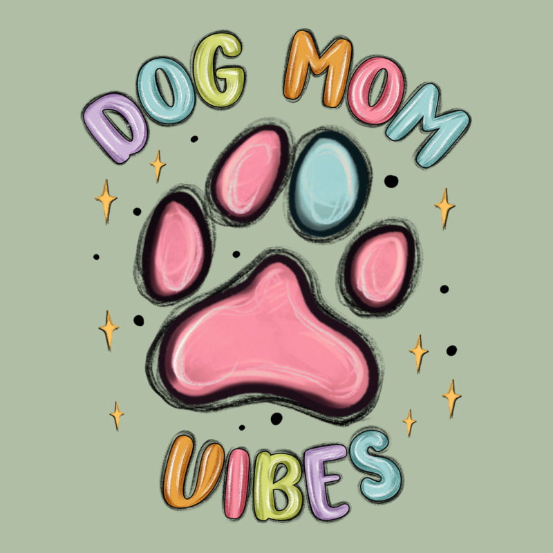 Dog Mom Vibes Urban Heavy Tee by MaliasSmallBusiness | Teevron
