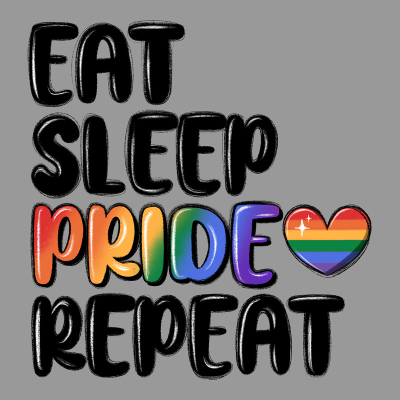 Eat Sleep Pride Repeat Vintage Hoodie by MaliasSmallBusiness | Teevron