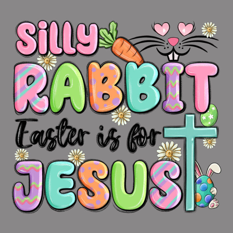 Silly Rabbit Easter Is For Jesus Vintage Tee by MaliasSmallBusiness | Teevron