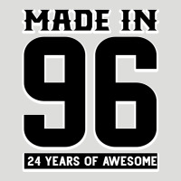 Made In 96 24 Years Of Awesome Zipper Hoodie | Teevron