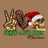 Peace Love Rock Christmas Classic Tee | Teevron